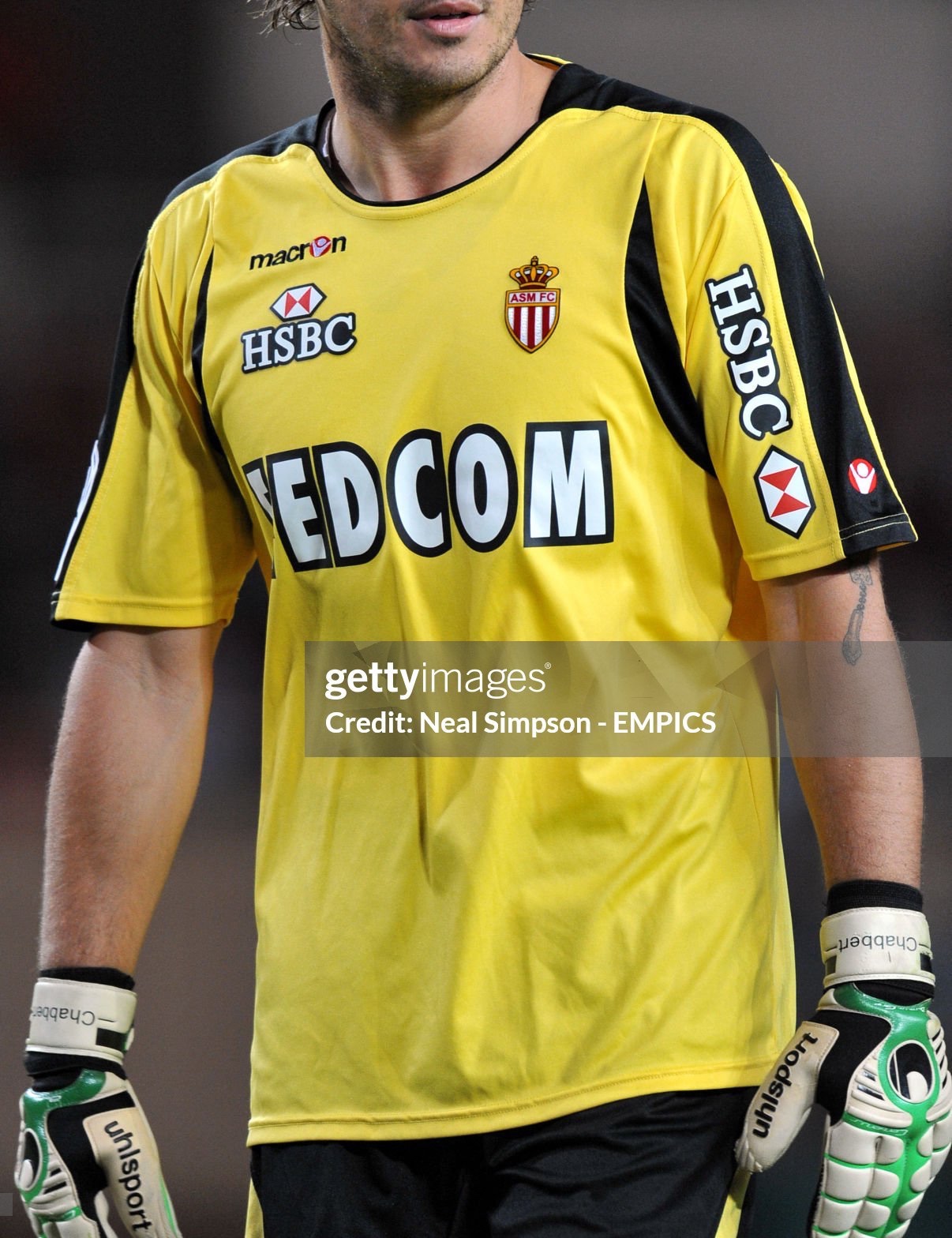AS Monaco 2010-11 GK 2 Kit