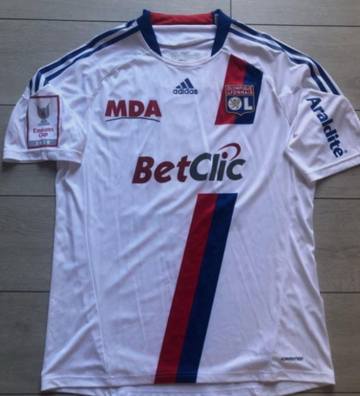 Olympique Lyonnais 2010-11 Pre-Season Home Kit