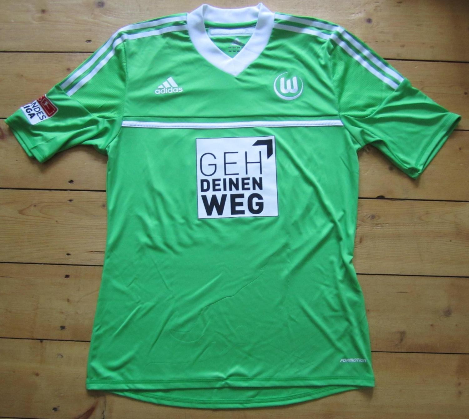 VfL Wolfsburg 2012-13 Home V3 Kit