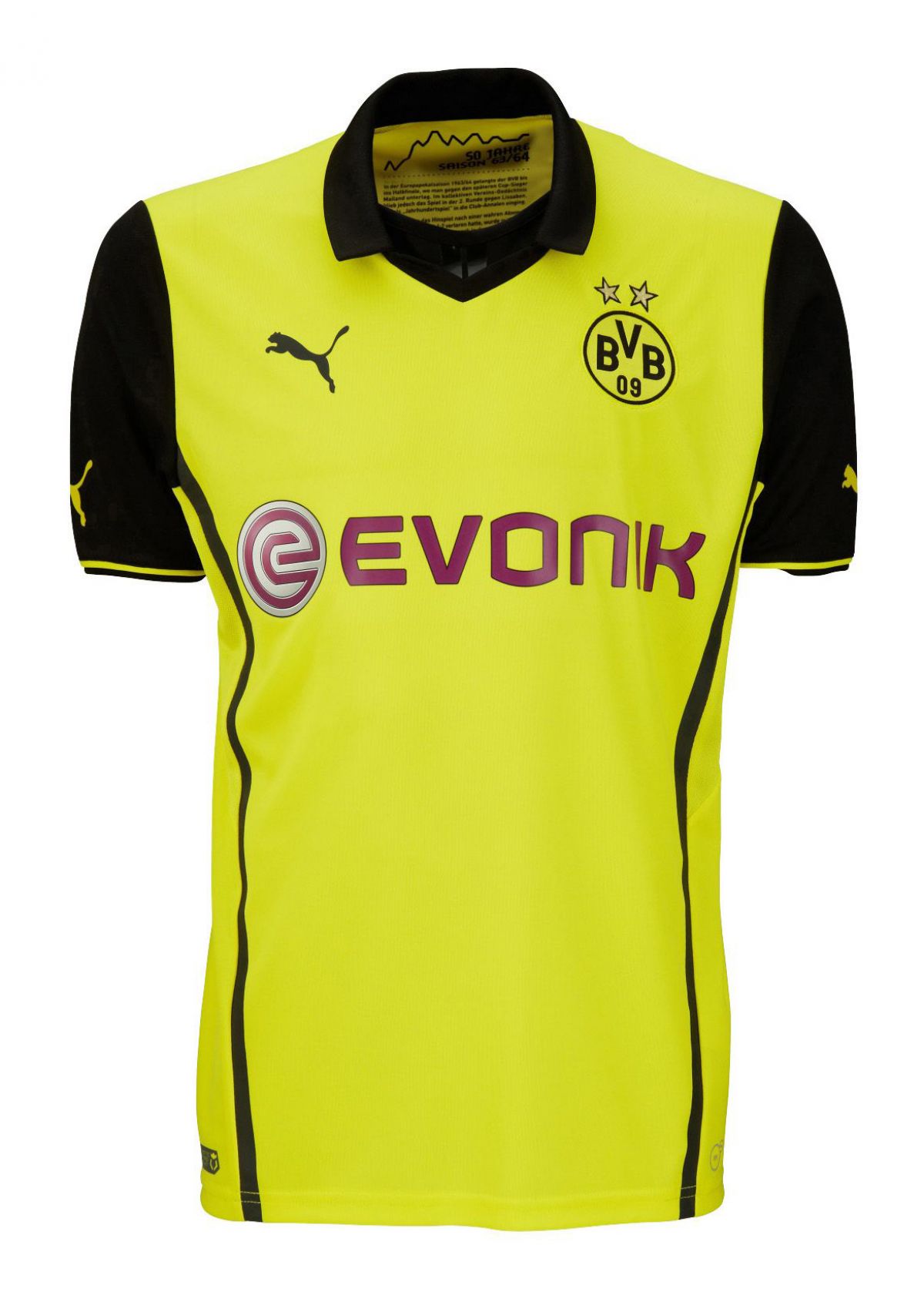 Borussia Dortmund 2013-14 Champions League Home Kit