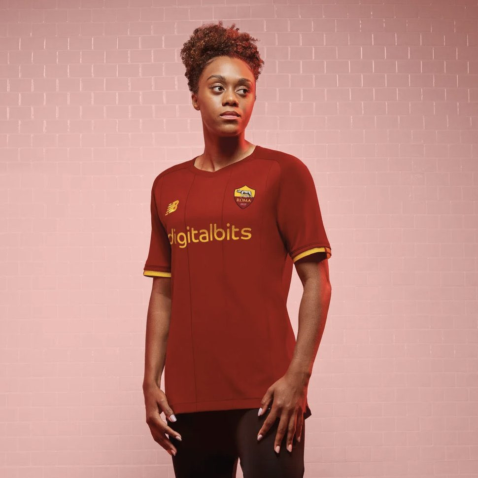 AS Roma 2021-22 Home Kit