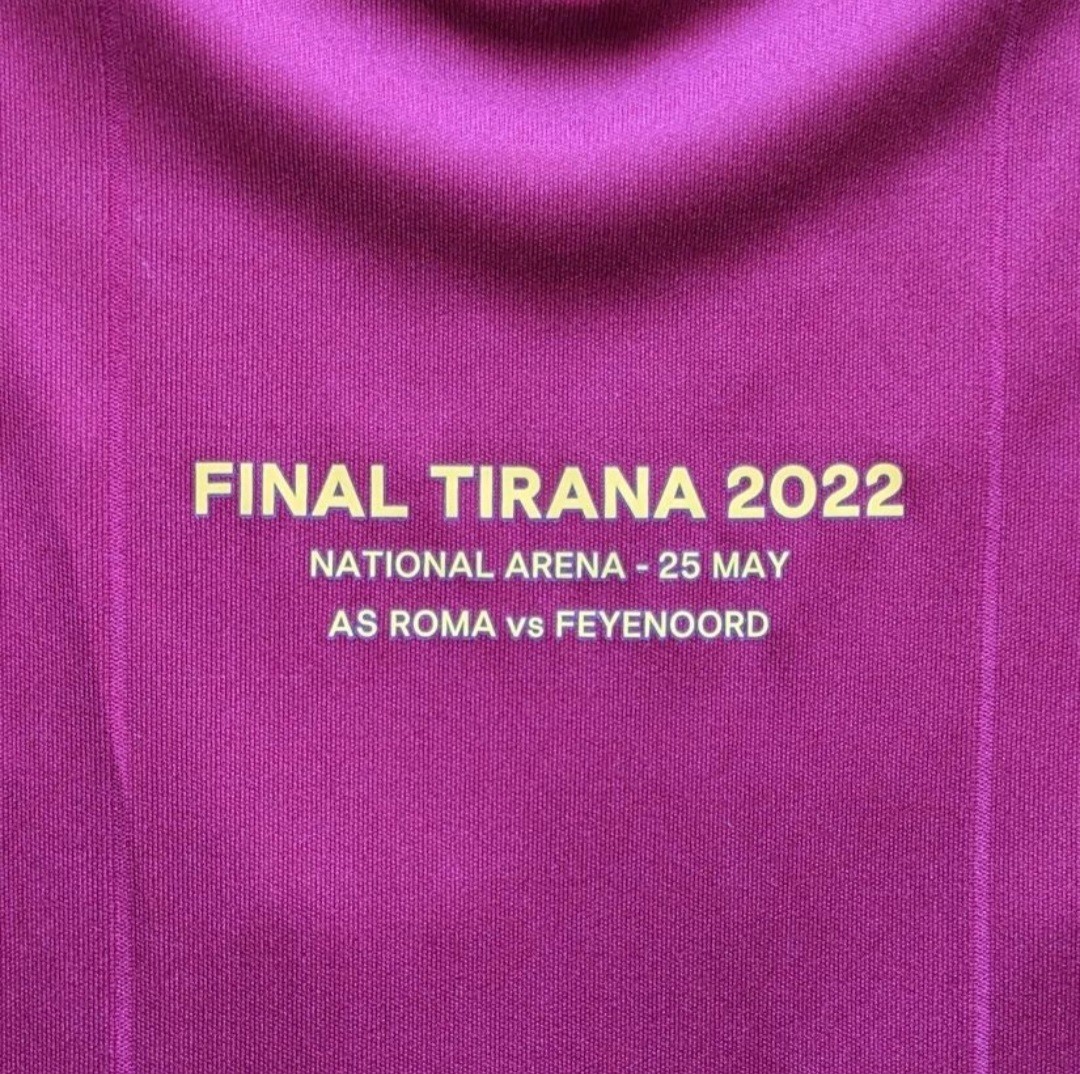 AS Roma 2021-22 Europa Conference League Final Kit