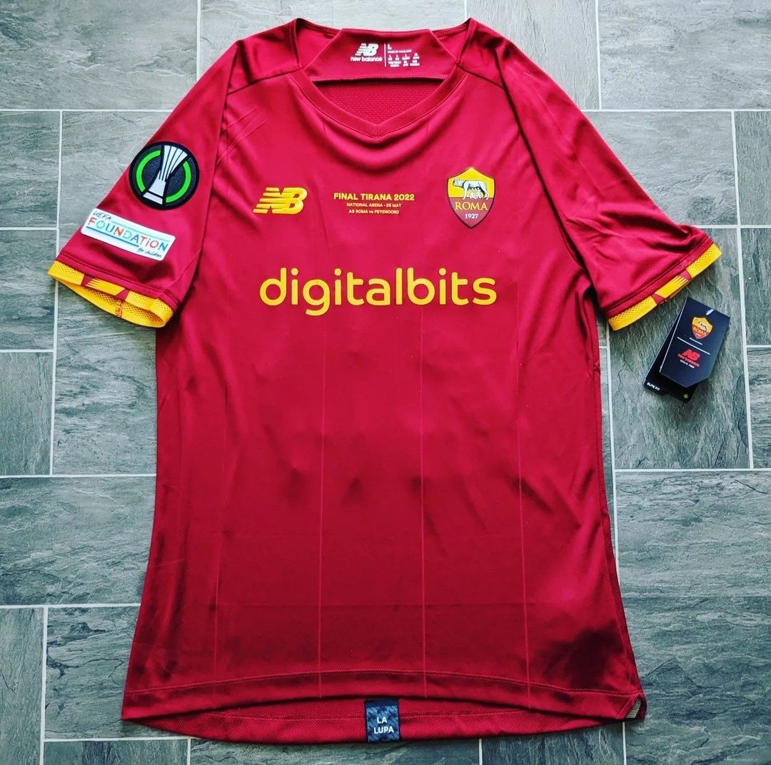 AS Roma 2021-22 Europa Conference League Final Kit