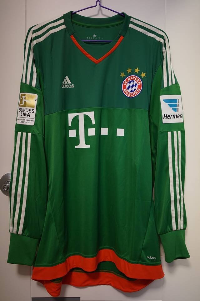 Bayern München 2015-16 GK Third Kit