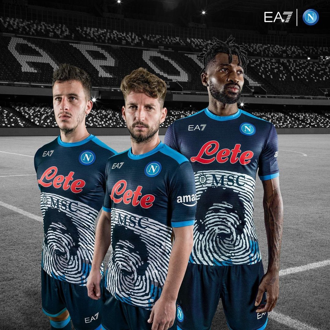 SSC Napoli 2021-22 Maradona Kit