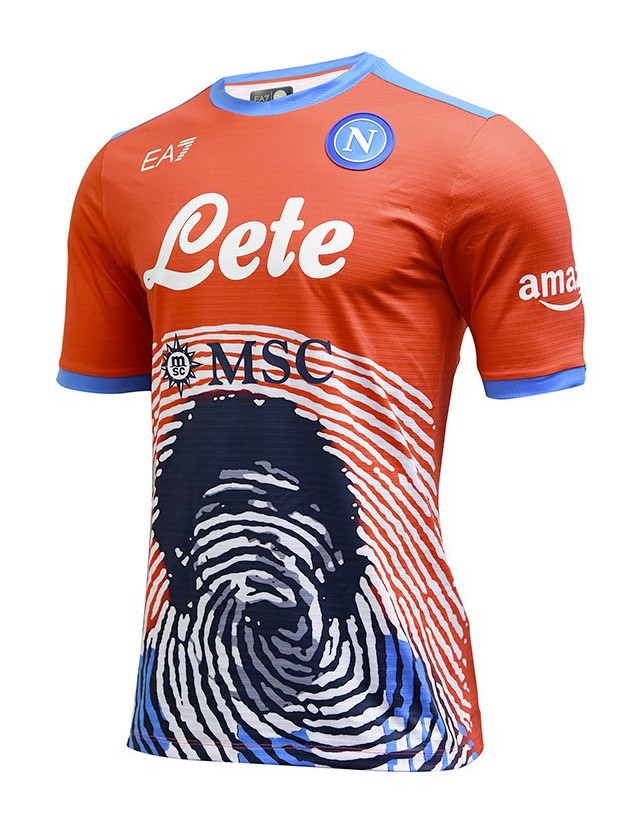 SSC Napoli 2021-22 Maradona 4 Kit