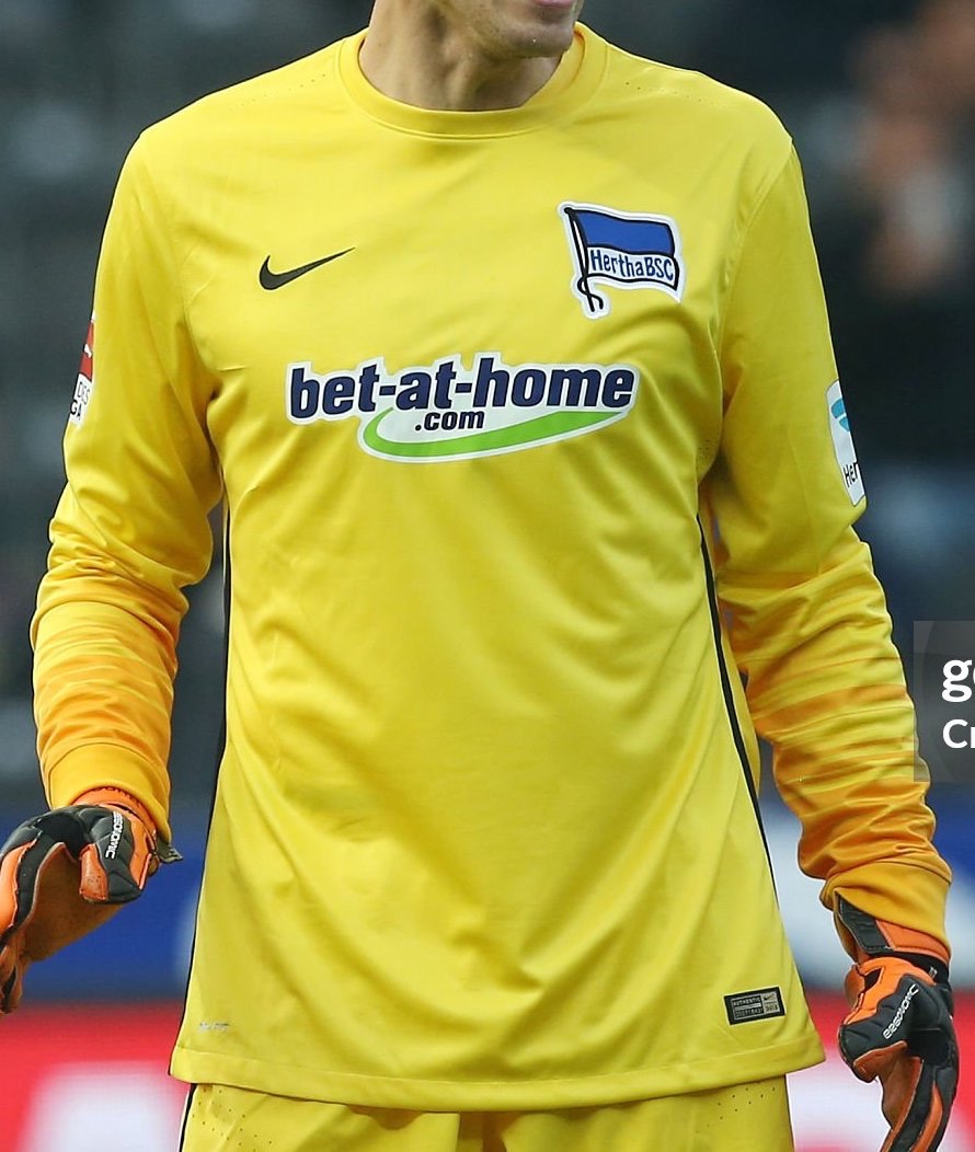 Hertha BSC 2015-16 GK 2 Kit