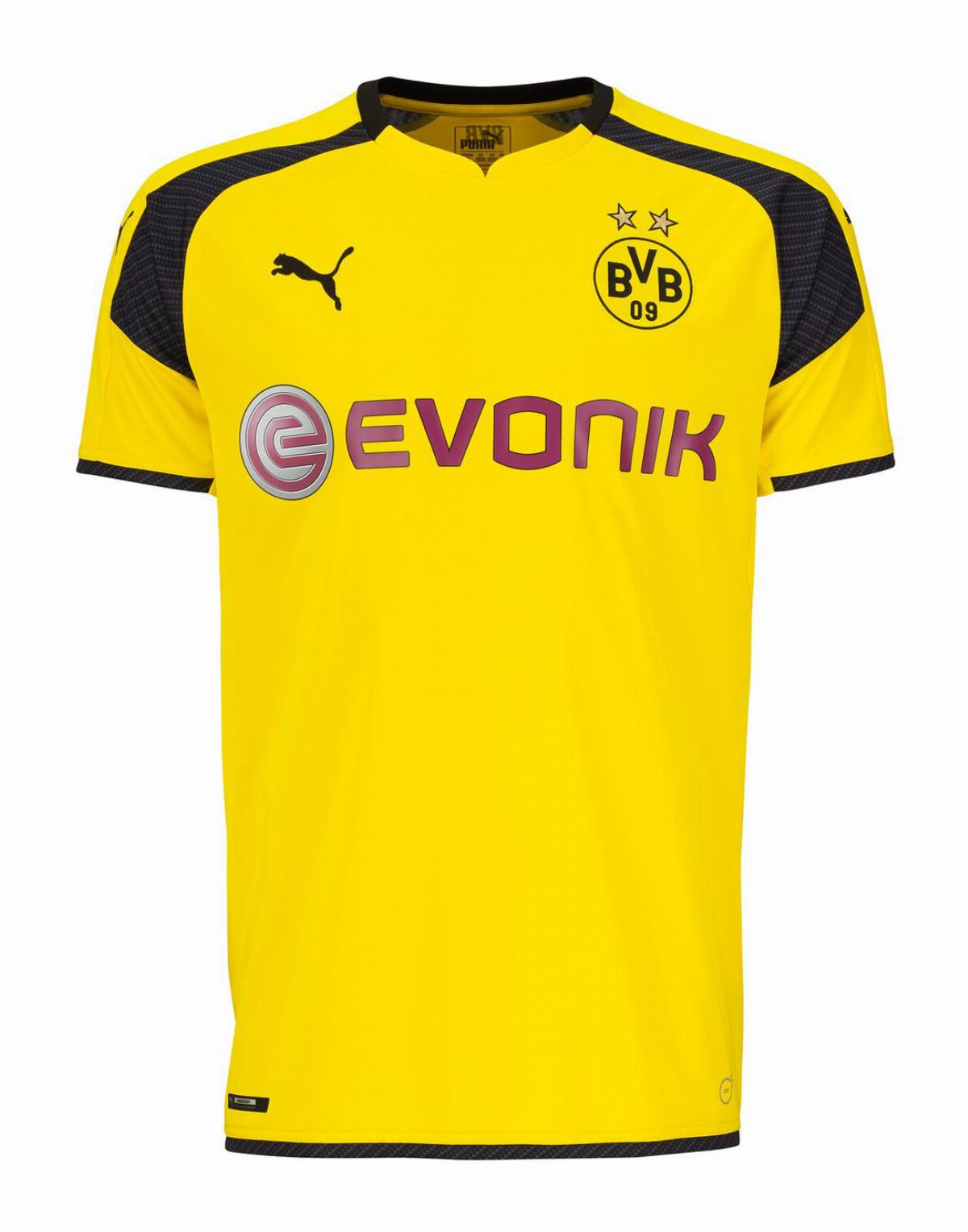 Borussia Dortmund 2016-17 Champions League Home Kit
