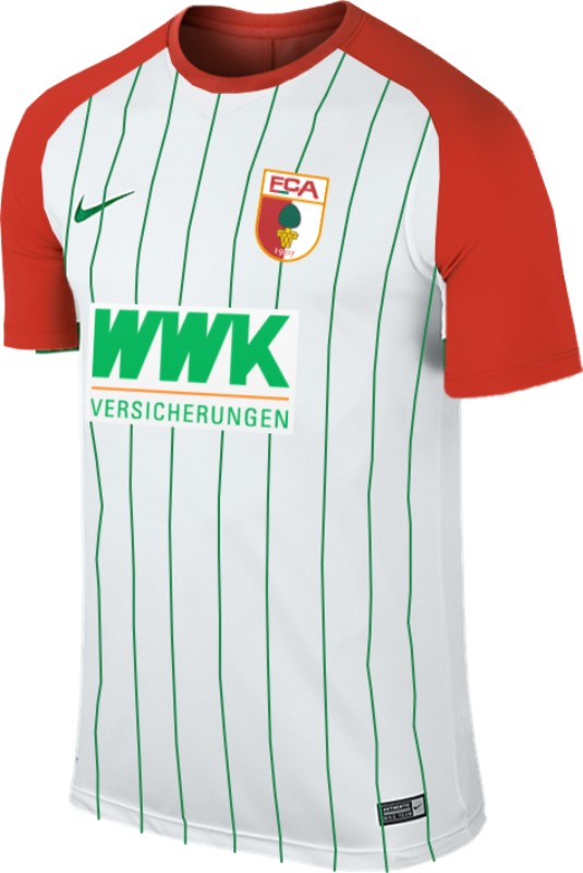 FC Augsburg 2017-18 Home Kit
