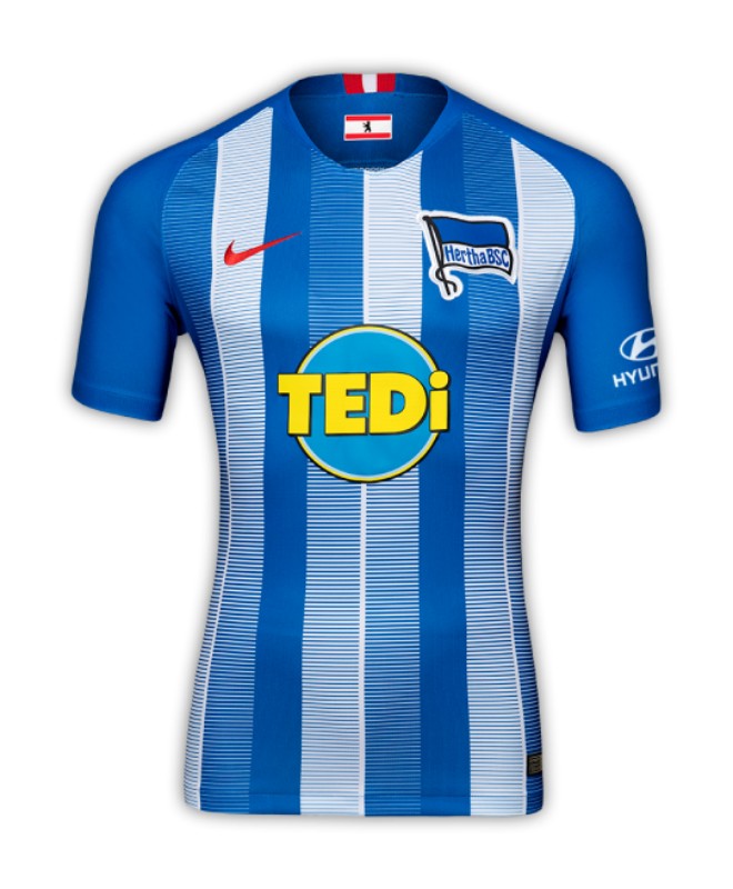 Hertha BSC 2018-19 Home Kit