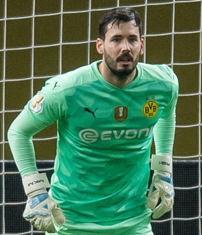 Borussia Dortmund 2020-21 DFB-Pokal Final GK Kit