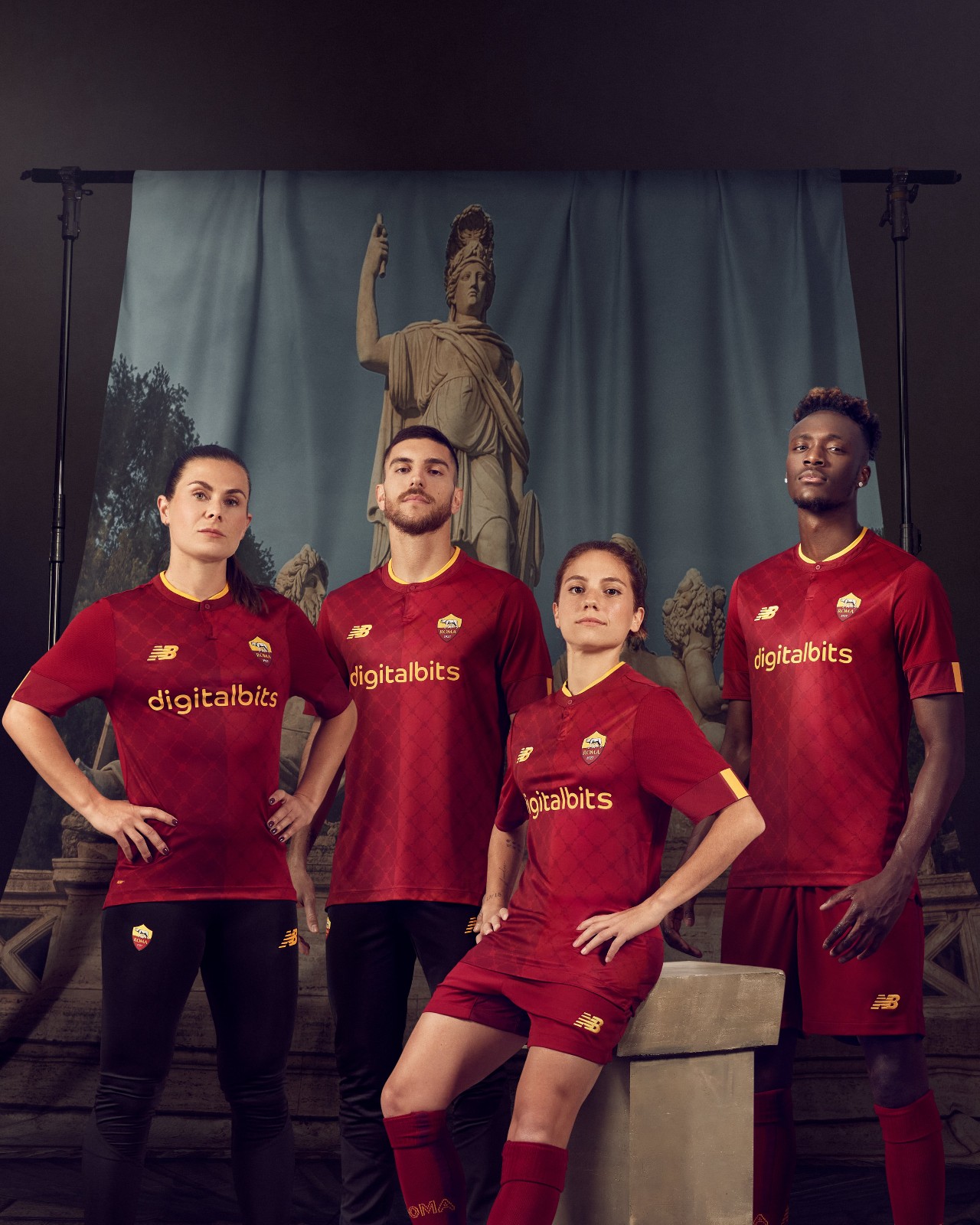 AS Roma 2022-23 Home Kit