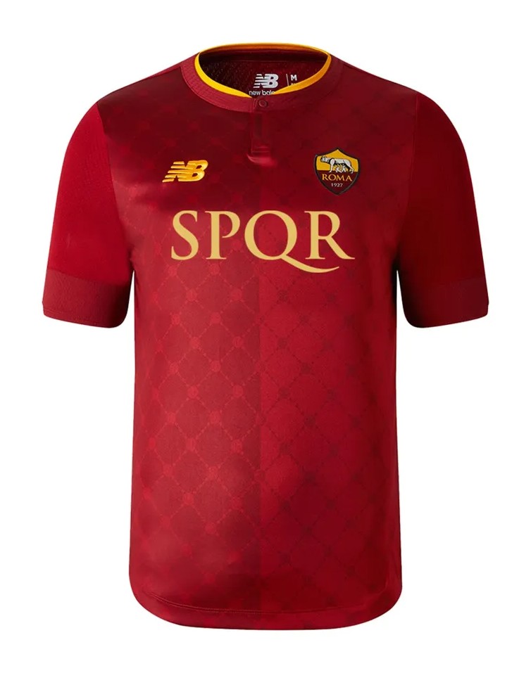 AS Roma 2022-23 Home V2 Kit