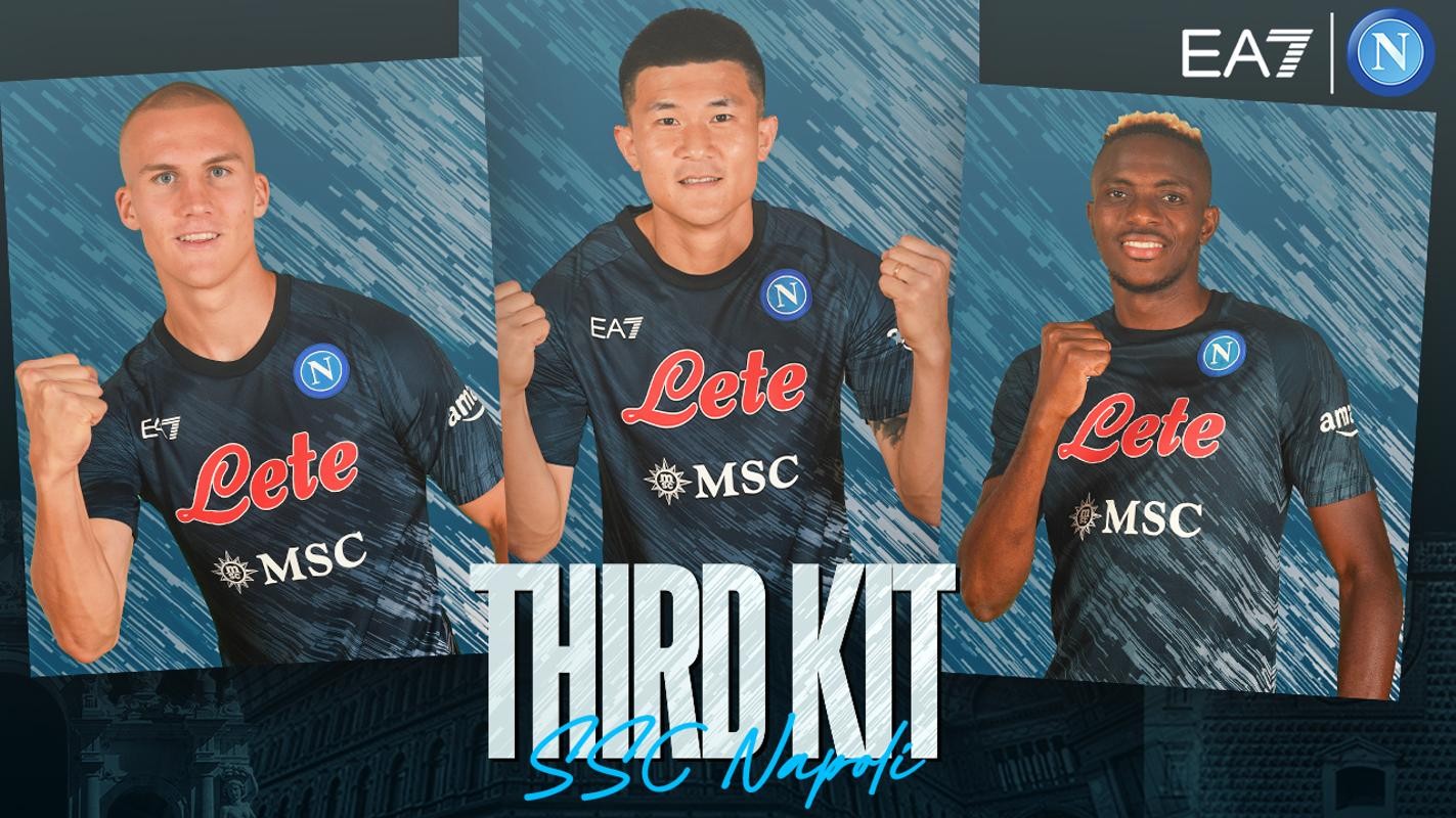 SSC Napoli 2022-23 Third Kit