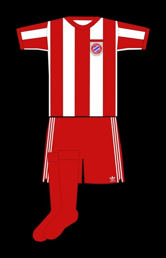 Bayern München 1971-72 Home Kit