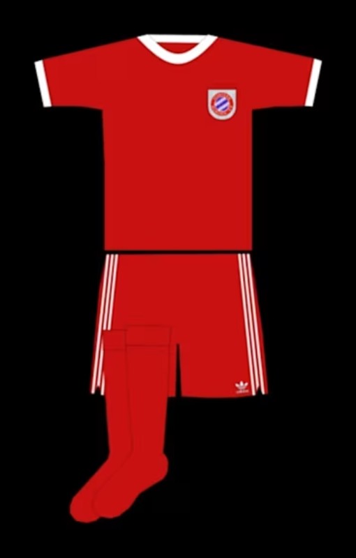 Bayern München 1972-73 Fourth Kit