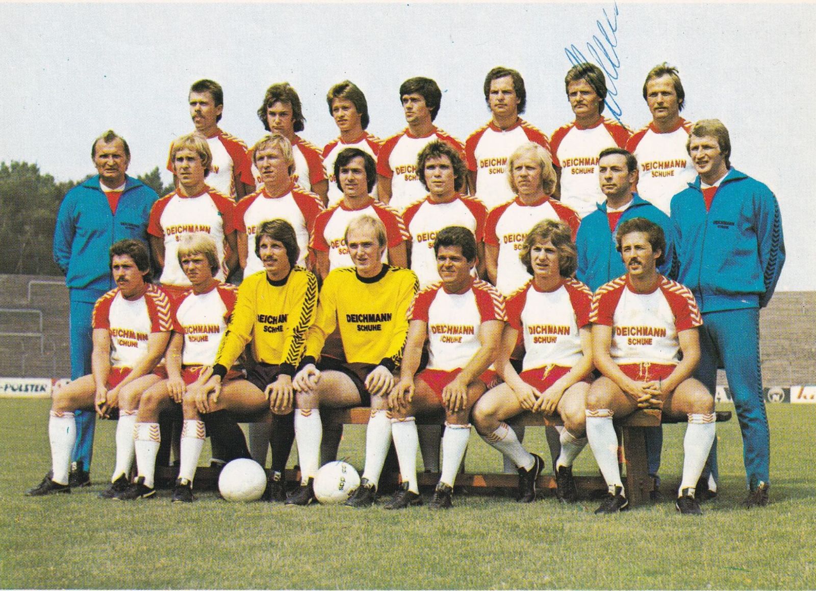 Rot-Weiss Essen 1976-77 Home Kit