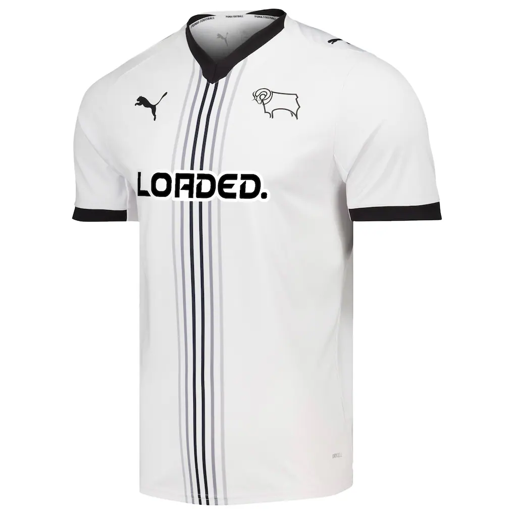 Derby County 2026-27 Home Kit Home kit front view